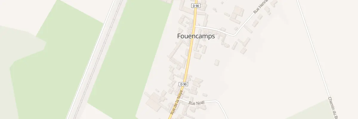 Plan du 16 Rue de la Noye à Fouencamps