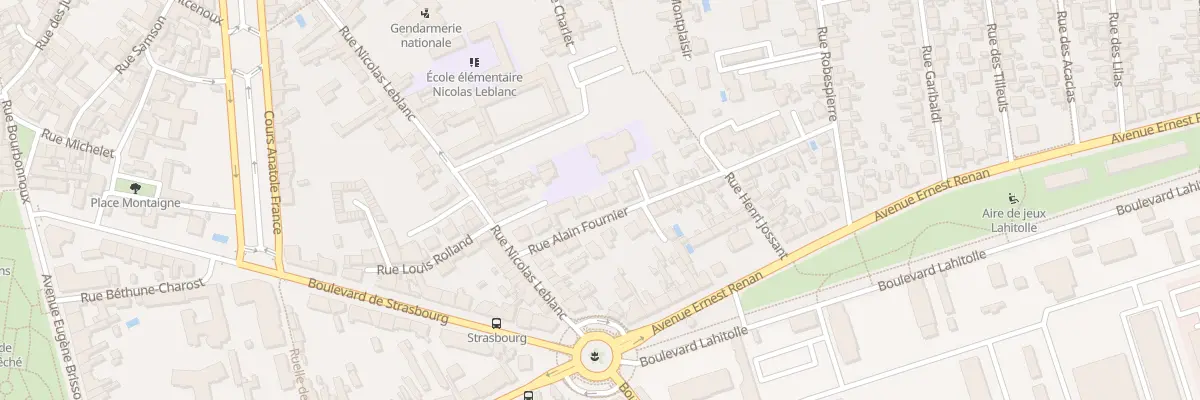 Plan du 7B Rue Alain Fournier à Bourges