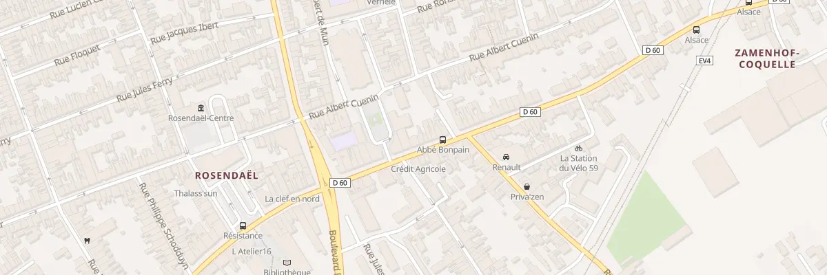 Plan du 47 Rue Paul Machy à Dunkerque