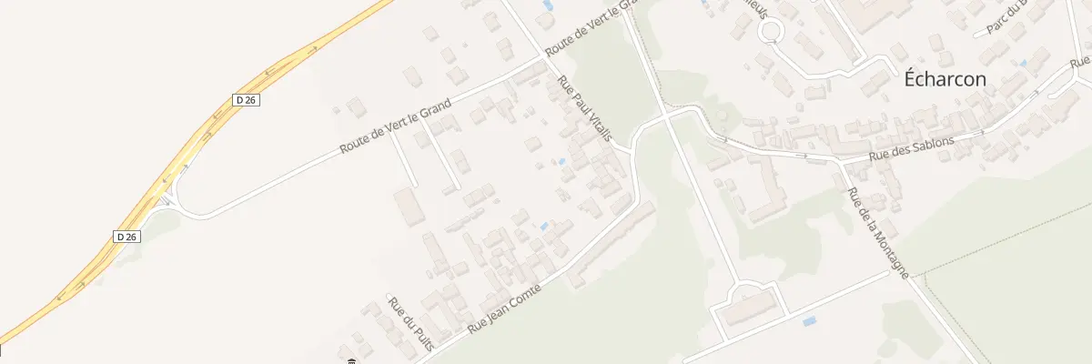 Plan du 9 Rue Paul Vitalis à Écharcon