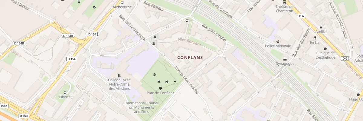 Plan du 12 Rue de l’Archeveché à Charenton-le-Pont