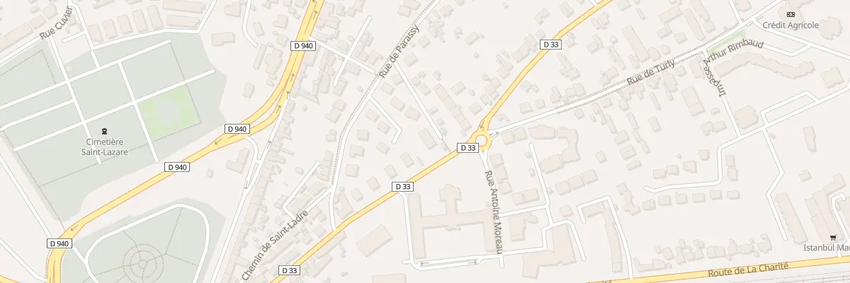 Plan du 16B Rue de Parassy à Bourges