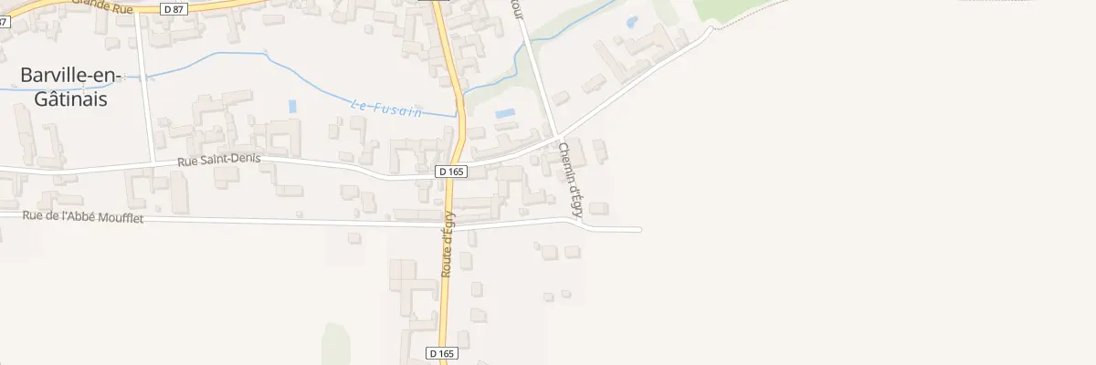 Plan du 8 Rue de Champ Verseau à Barville-en-Gâtinais
