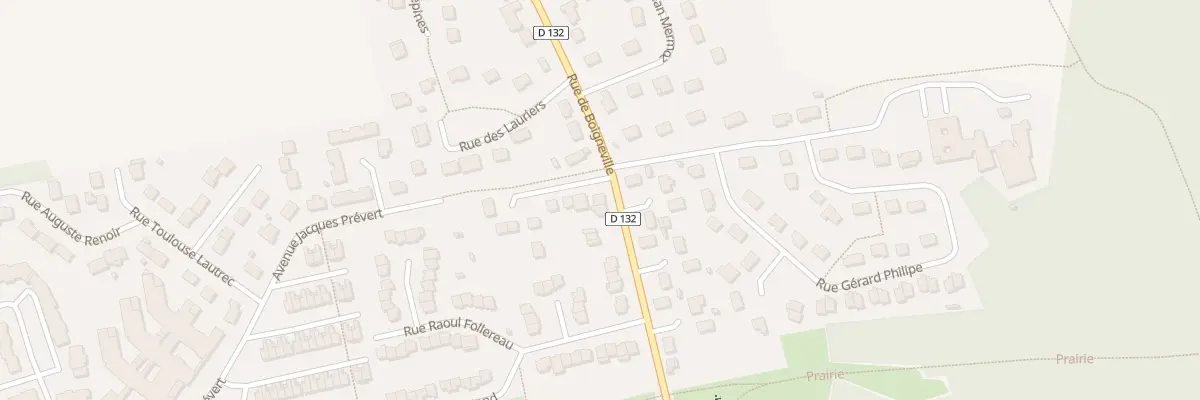 Plan du 59 Rue de Boigneville au Malesherbois
