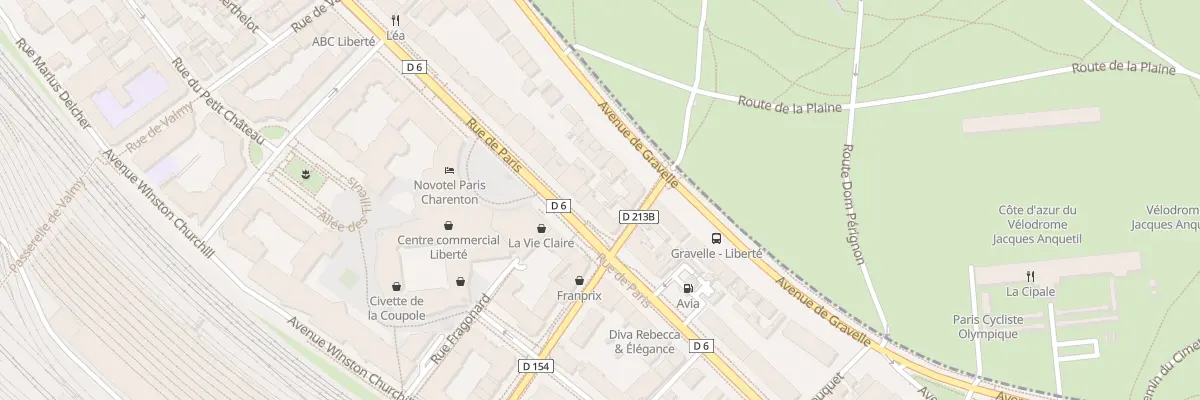 Plan du 120 Rue de Paris à Charenton-le-Pont