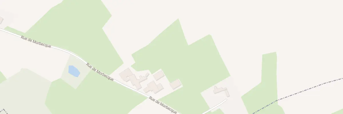 Plan du 222 Rue de Morbecque à Blaringhem