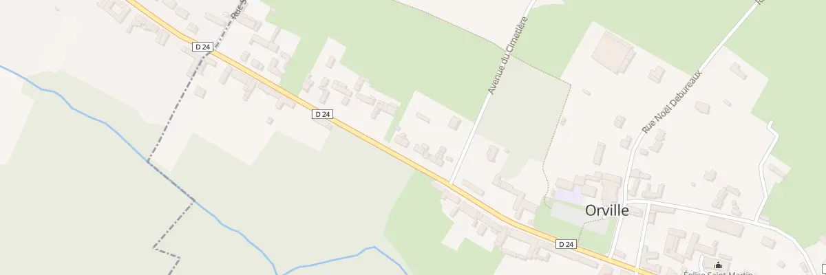 Plan du 16 Rue Henri Capron à Orville