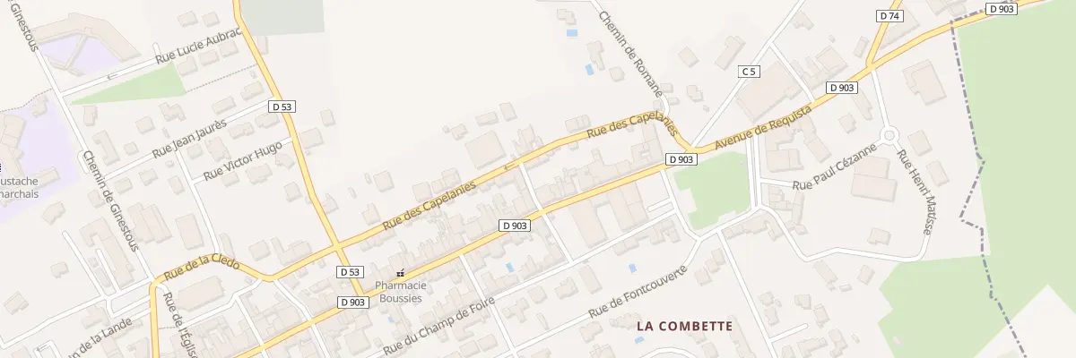 Plan du 52 Rue des Capélaniès à Valence-d’Albigeois