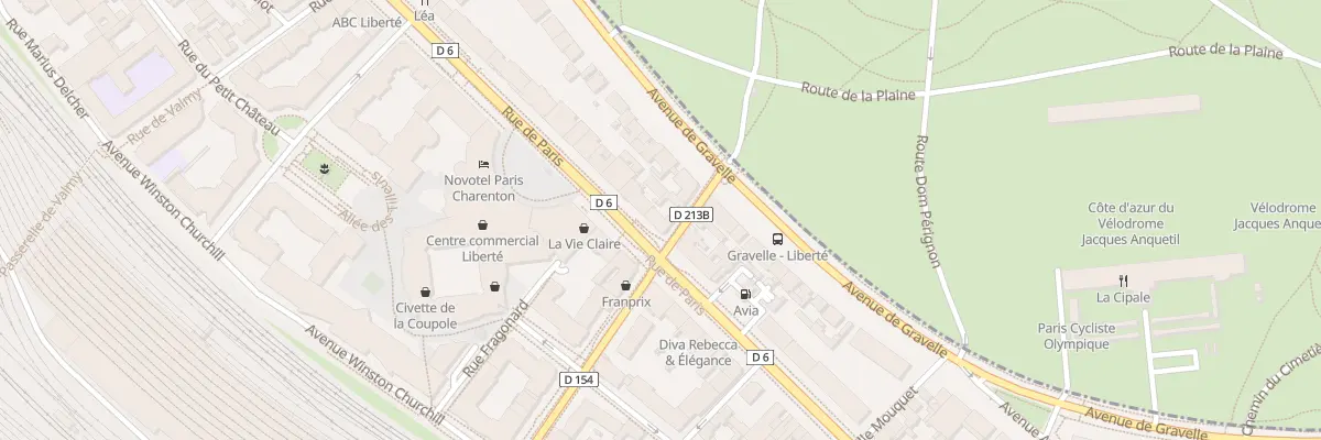 Plan du 118 Rue de Paris à Charenton-le-Pont