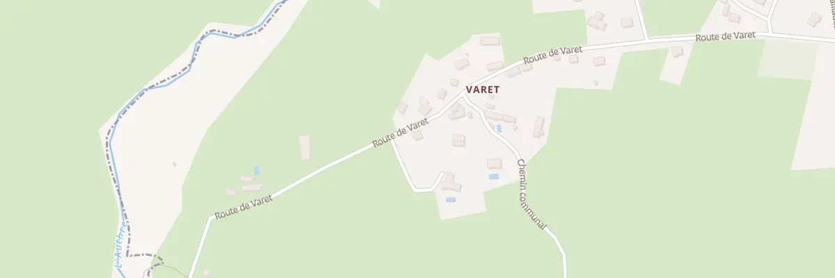 Plan du 37 Rte de Varet à Naucelles