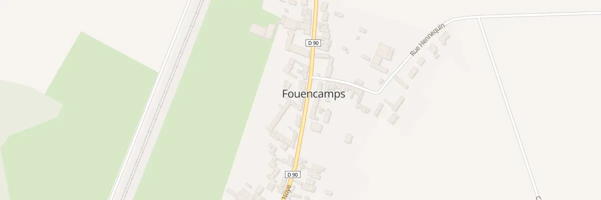 Plan du 10 Rue de la Noye à Fouencamps
