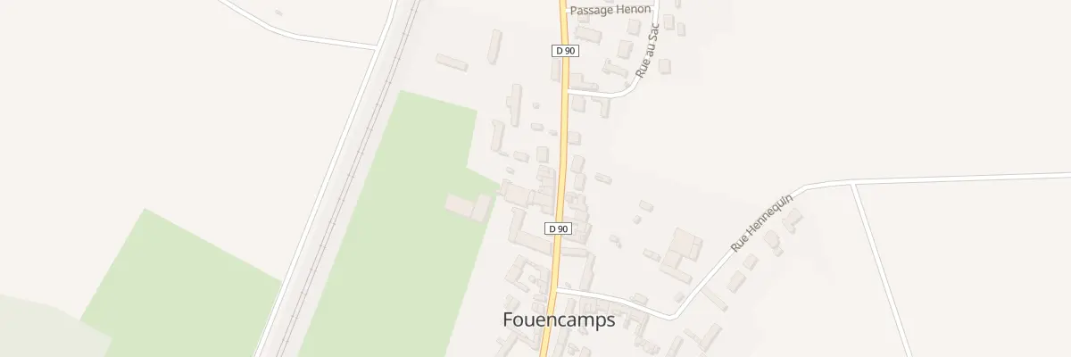 Plan du 10 Rue de l’Avre à Fouencamps