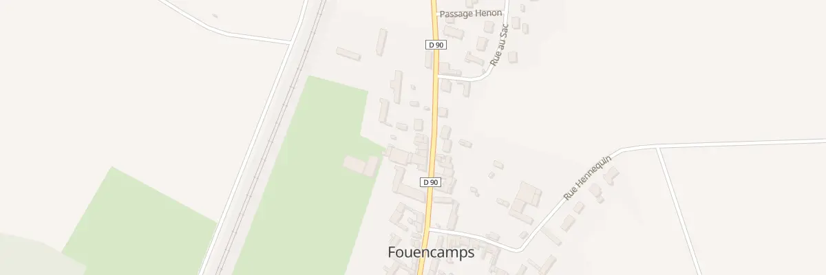 Plan du 12 Rue de l’Avre à Fouencamps