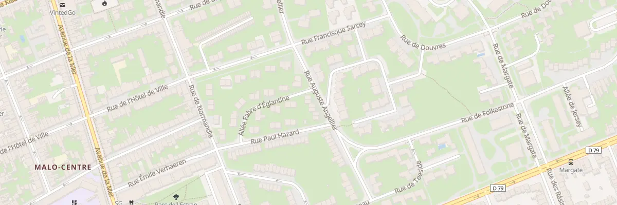 Plan du 276 Rue Auguste Angellier à Dunkerque
