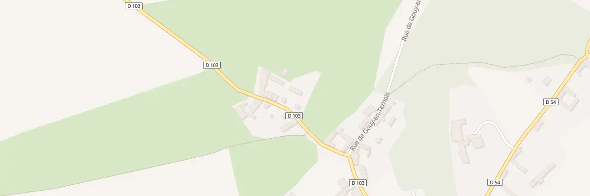 Plan du 118 Rue de Monts-en- Ternois à Magnicourt-sur-Canche