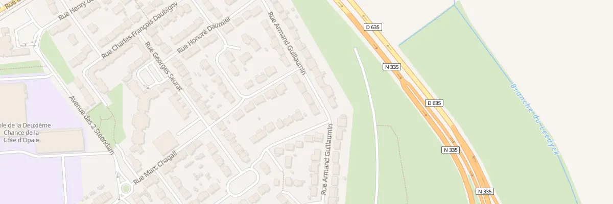 Plan du 36 Rue Armand Guillaumin à Coudekerque-Branche