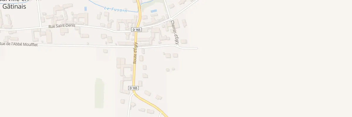 Plan du 4 Che d’Egry à Barville-en-Gâtinais