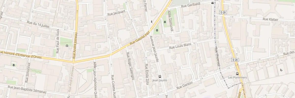 Plan du 9 Rue Louis Blanc au Pré-Saint-Gervais