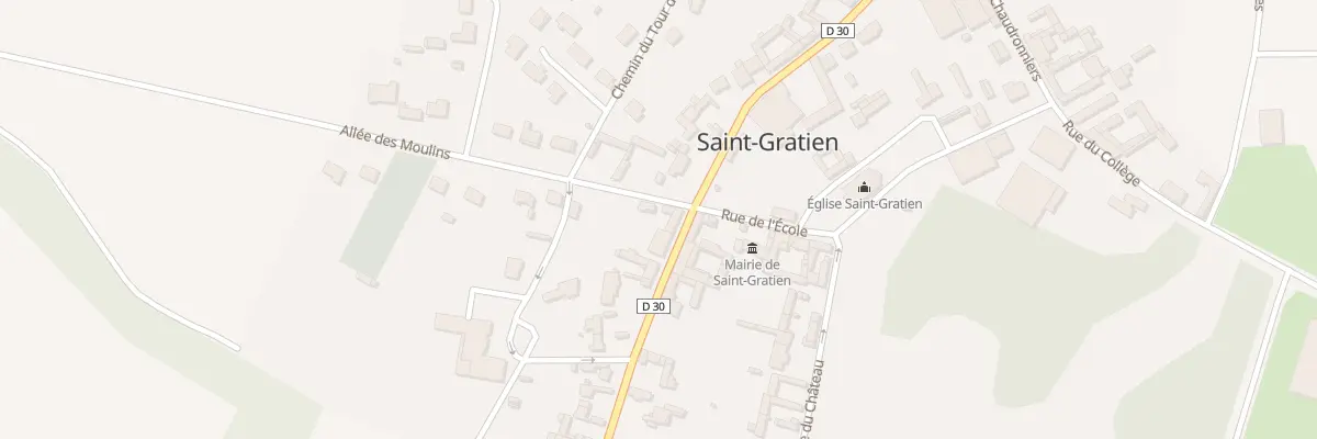 Plan du 1 Allee du Moulin à Saint-Gratien