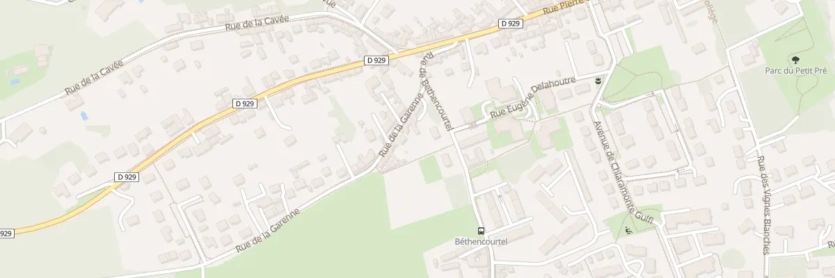 Plan du 3 Rue de la Garenne à Clermont