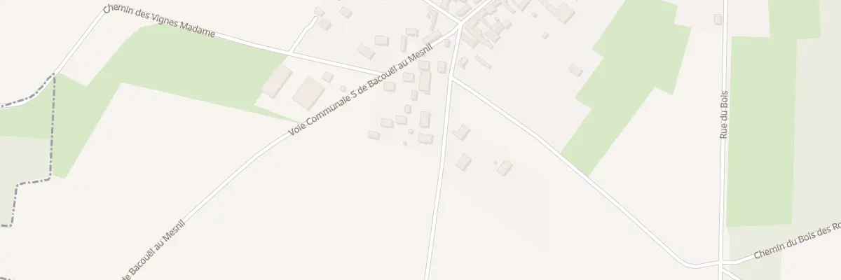 Plan du 66 Rte de Chepoix au Mesnil-Saint-Firmin