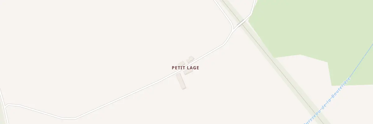 Plan du 5307 Petit Lage à Saint-Désiré