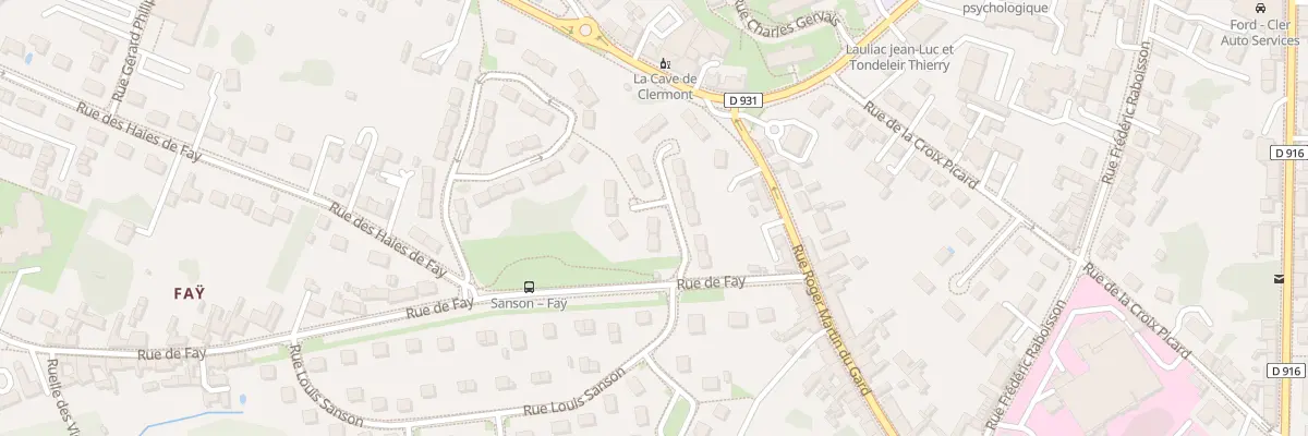 Plan du 3 Rue Pierre Lonchamp à Clermont