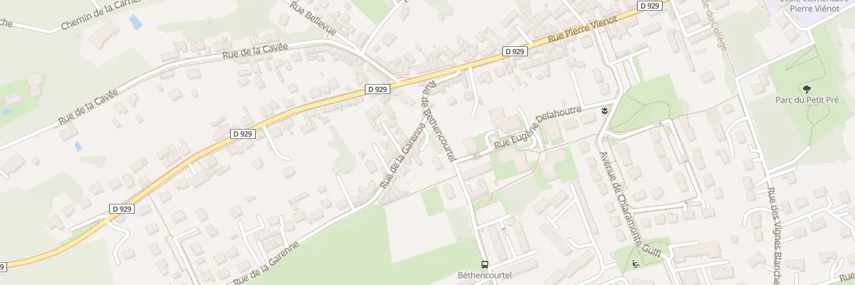 Plan du 1 Rue de la Garenne à Clermont