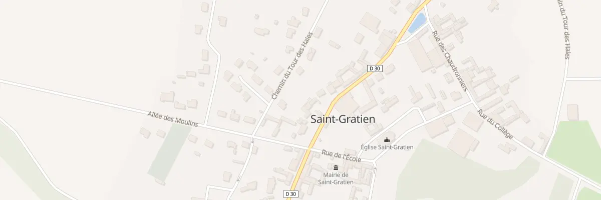 Plan du 5 Gr Grande Rue à Saint-Gratien