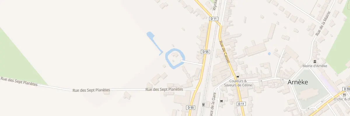 Plan du 26 Rue de Saint - Omer à Arnèke