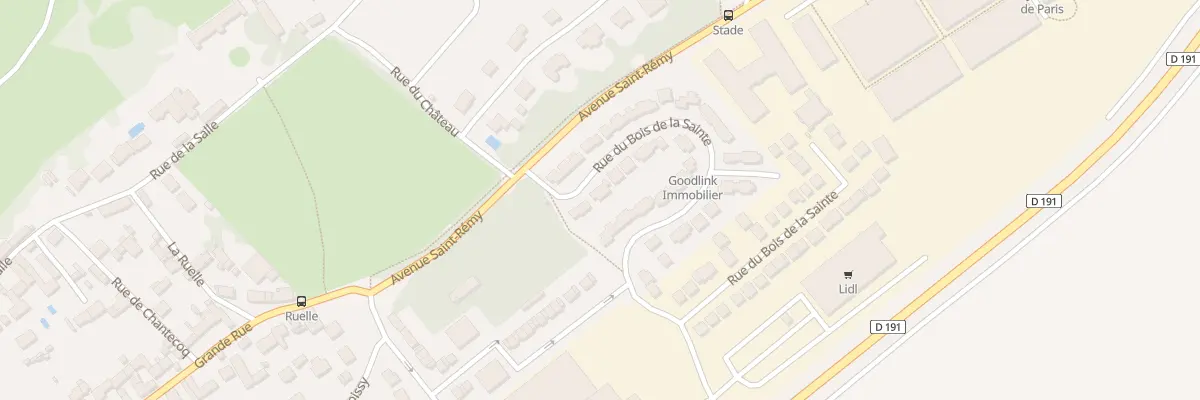 Plan du 3 Rue du Bois de la Sainte à Fontenay-le-Vicomte