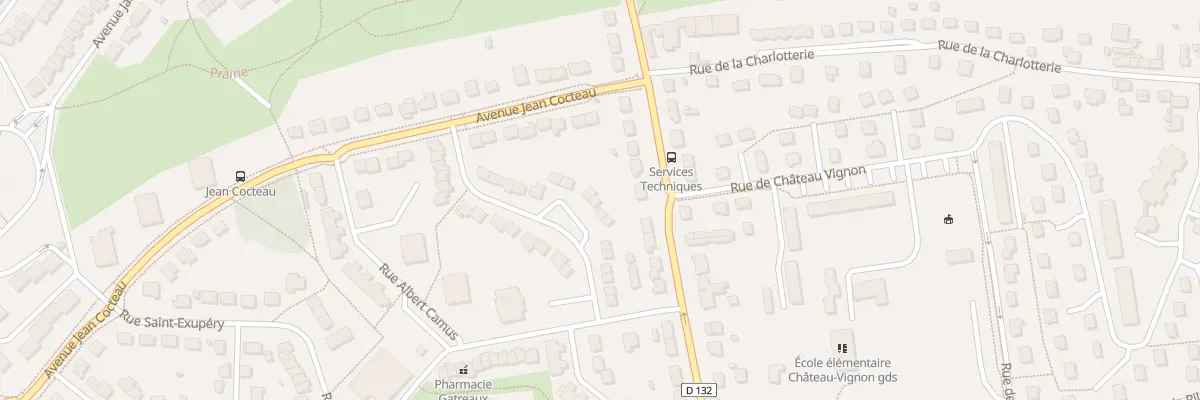 Plan du 18 Rue André Gide au Malesherbois