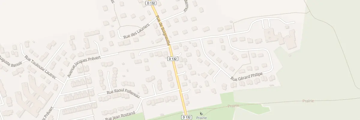 Plan du 60 Rue de Boigneville au Malesherbois