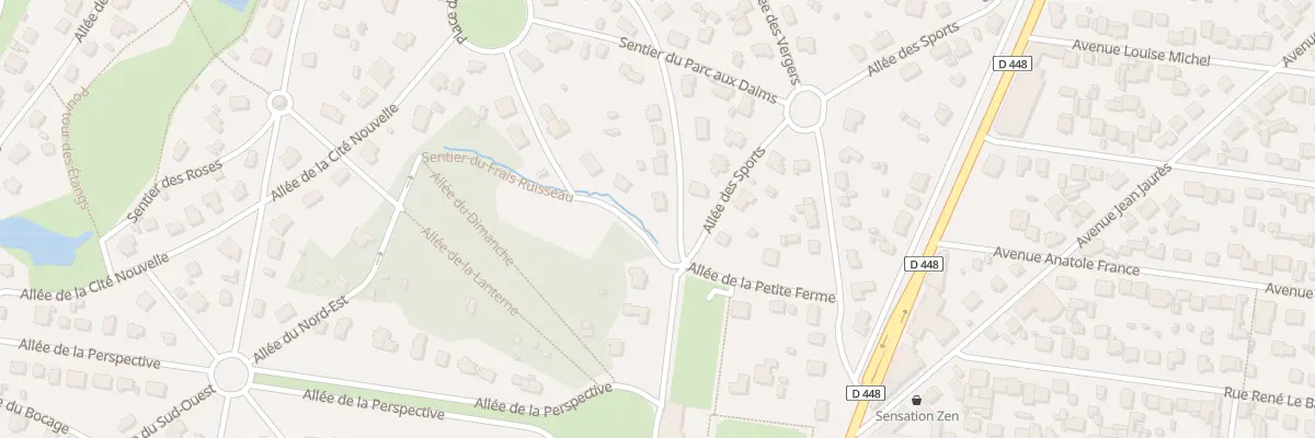 Plan du 28 All du Cloître à Draveil