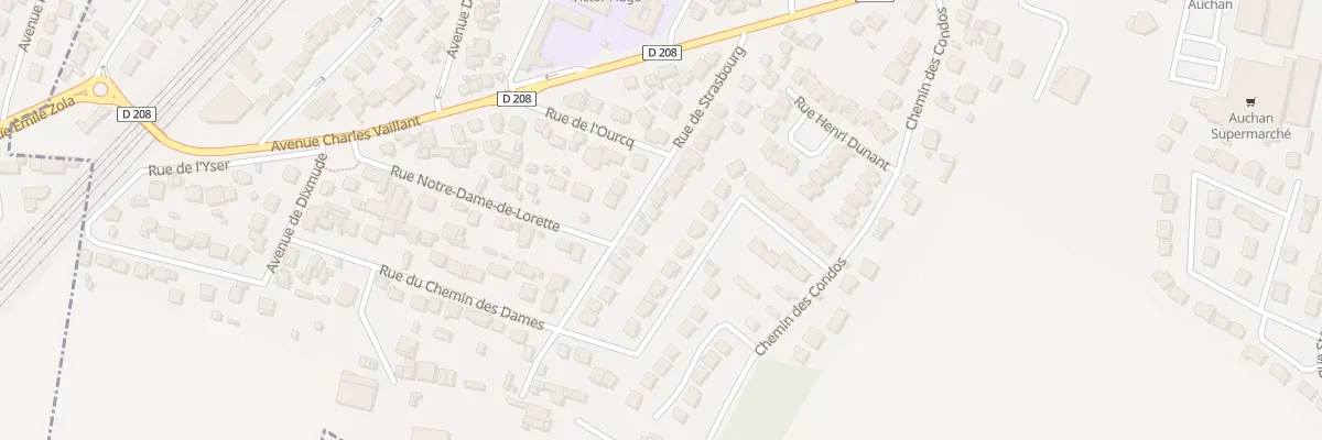 Plan du 21 Rue de Strasbourg à Arnouville