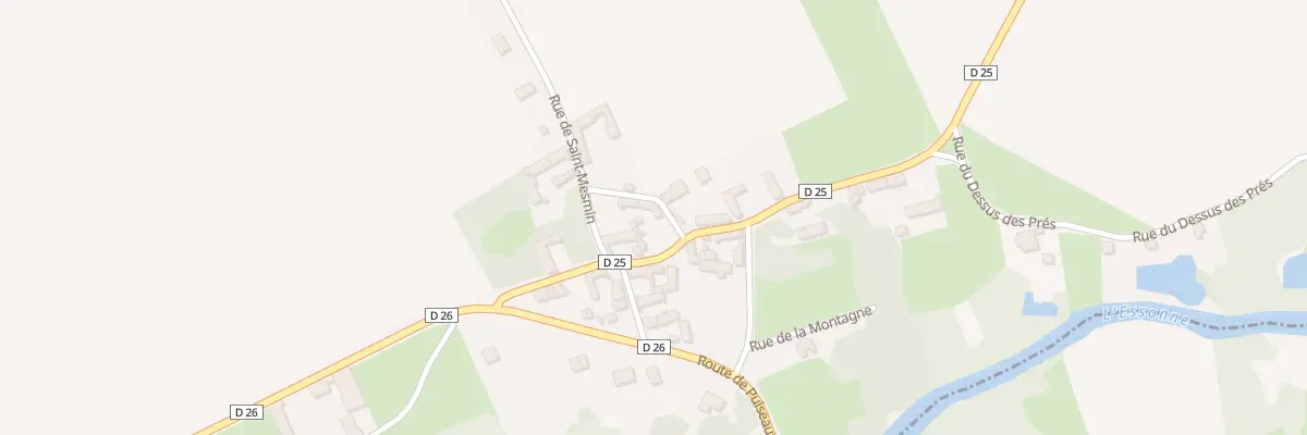 Plan du 1 Rue des 4 Vents à Aulnay-la-Rivière