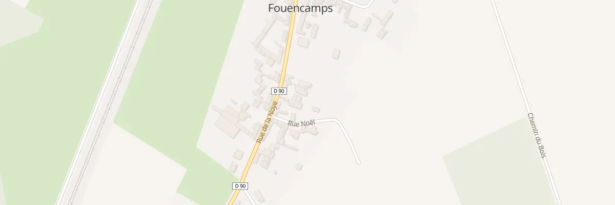 Plan du 19 Rue de la Noye à Fouencamps