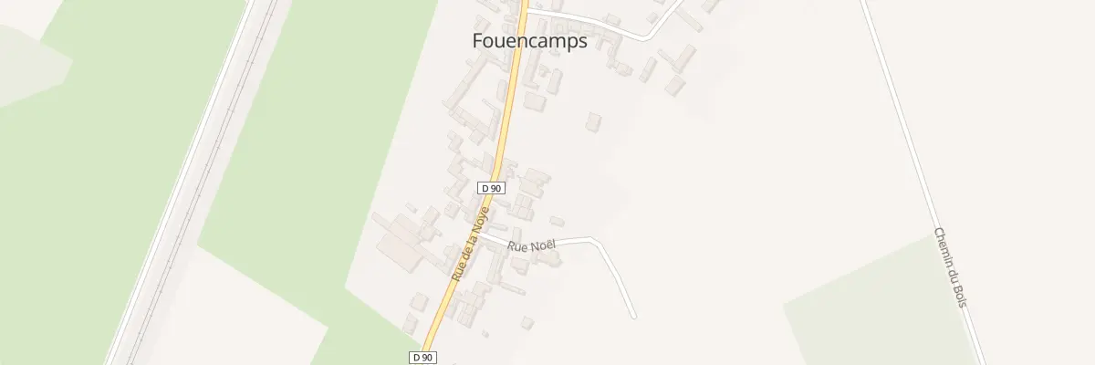 Plan du 15 Rue de la Noye à Fouencamps