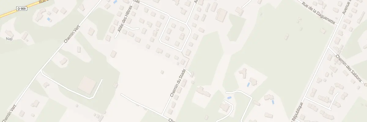Plan du 18 All des Chenes à Gouvieux