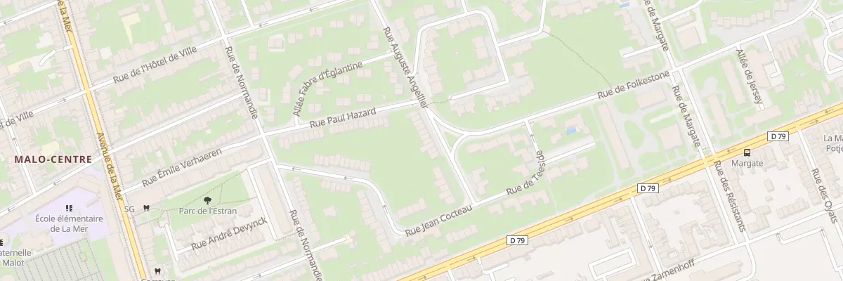 Plan du 352 Rue Auguste Angellier à Dunkerque