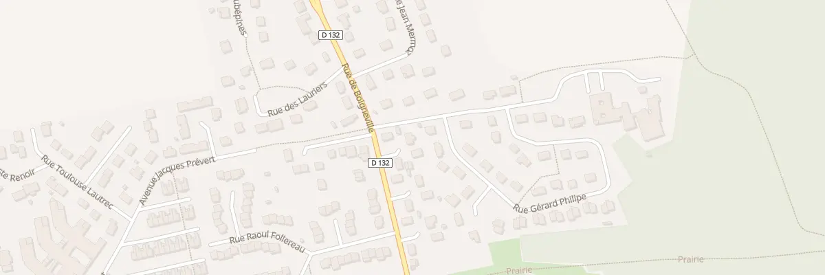 Plan du 64 Rue de Boigneville au Malesherbois