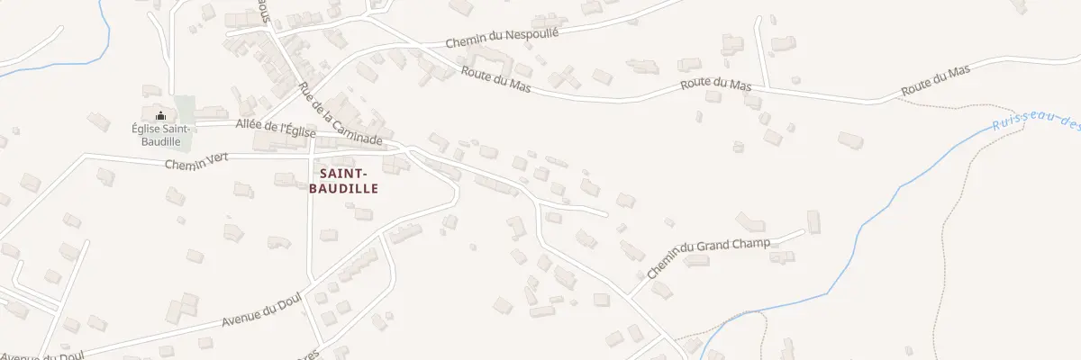 Plan du 7 Rte du Roucadel à Pont-de-Larn