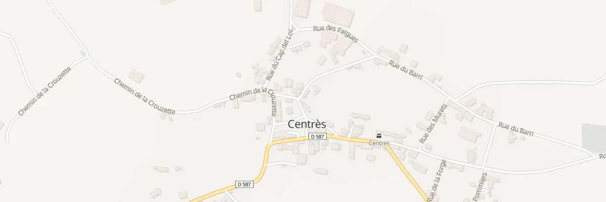 Plan du 5427 Centres à Centrès