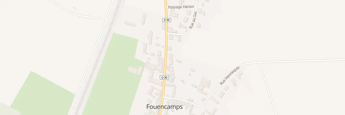 Plan du 13 Rue de l’Avre à Fouencamps
