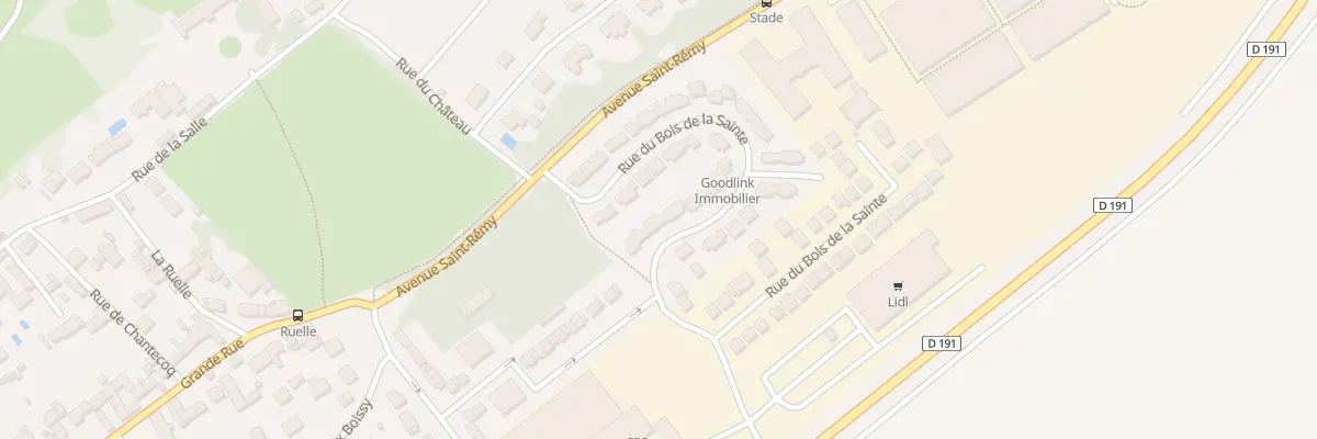 Plan du 35 Rue du Bois de la Sainte à Fontenay-le-Vicomte
