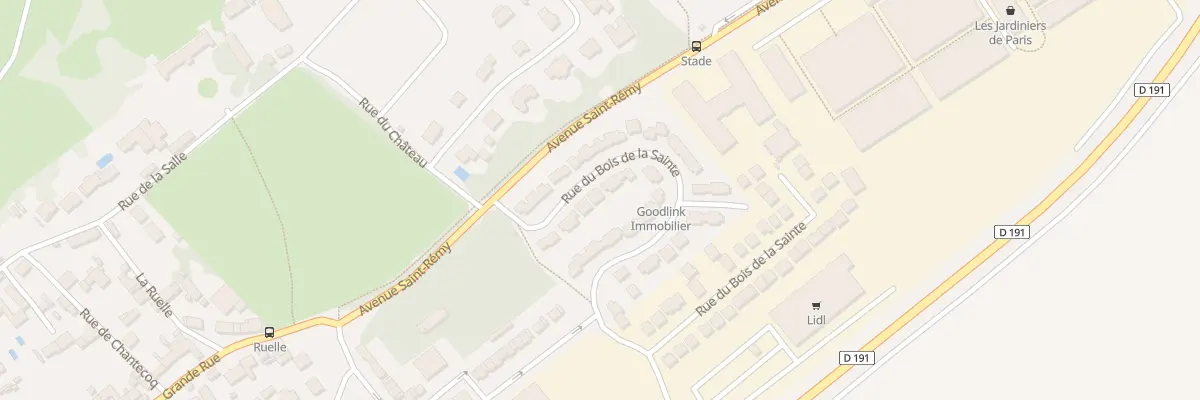 Plan du 9 Rue du Bois de la Sainte à Fontenay-le-Vicomte