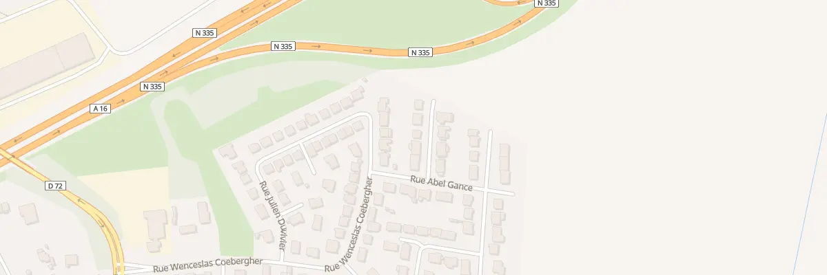 Plan du 5 Rue Yves Montand à Coudekerque-Branche