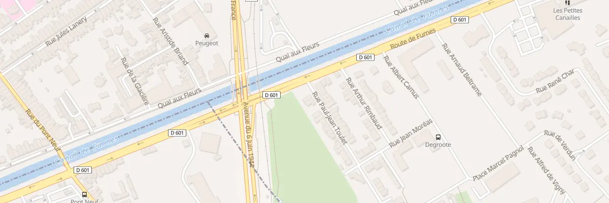 Plan du 3 Rue Paul-Jean Toulet à Téteghem-Coudekerque-Village