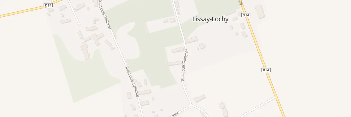 Plan du 7 Rue Louis Gallicher à Lissay-Lochy