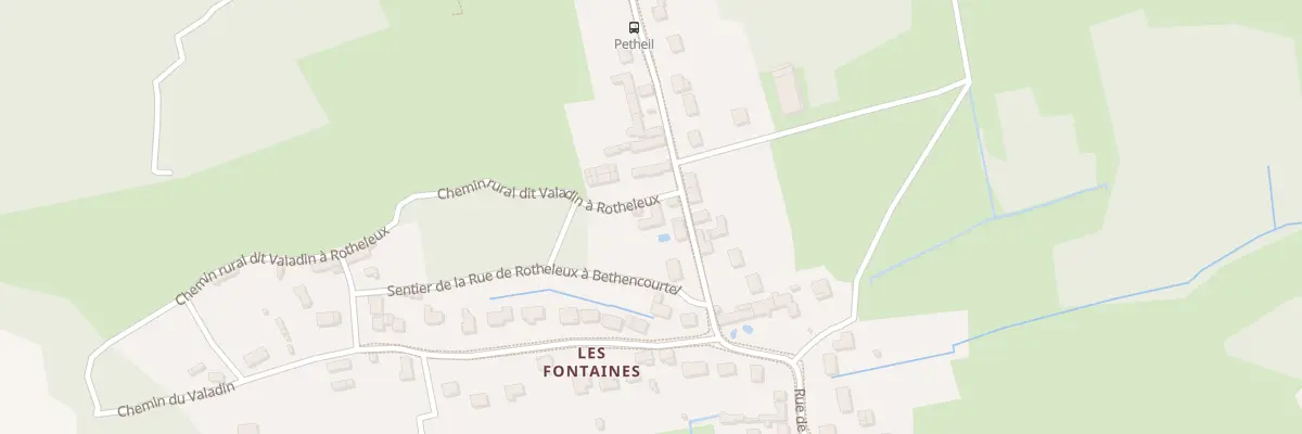 Plan du 393 Rue de Béthencourtel à Breuil-le-Vert